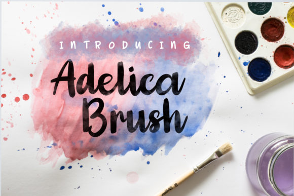 Adelica Brush Font: Adding Warmth to Editorial Layouts