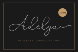Adelya Font: Elegant Script for Editorial Design