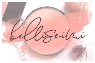 Bellissimi Font Review: Feminine Script for Digital Campaigns