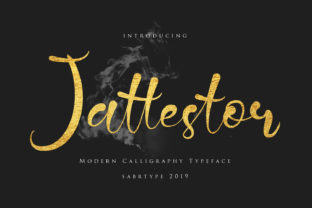 Bring Elegance to Your Creations with Jattestor Font