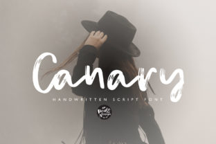 Canary Font: A Handwritten Brush Typeface for Makers