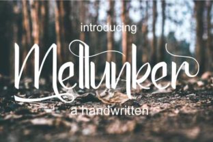 Discovering Mellunker: A Handwritten Font for Elegant Design