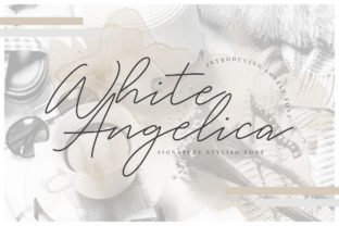 Elevate Your Brand with White Angelica Font