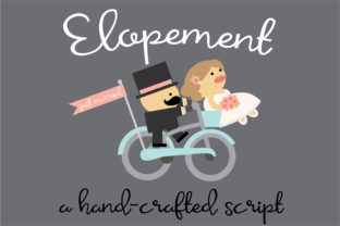 Elopement Font Review: A Casual Script for Branding