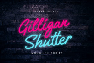 Gilligan Shutter: A Signature Font for Bold Campaigns
