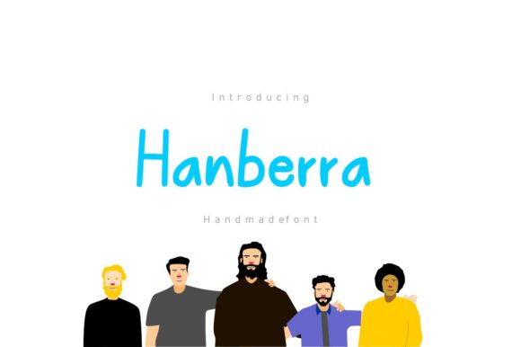 Hanberra Font: Elevating Campaign Visuals with Casual Script