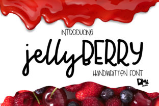 Jelly Berry Font: Playful Typography for Handmade Labels