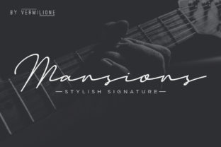 Mansions Font: A Signature Script for Digital Branding