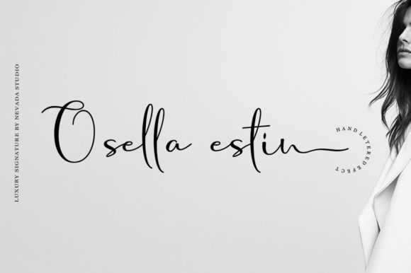 Osella Estin Font for Elegant Editorial Design