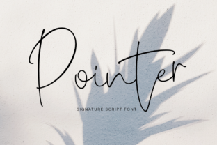 Pointer Font: Modern Calligraphy for Business Branding