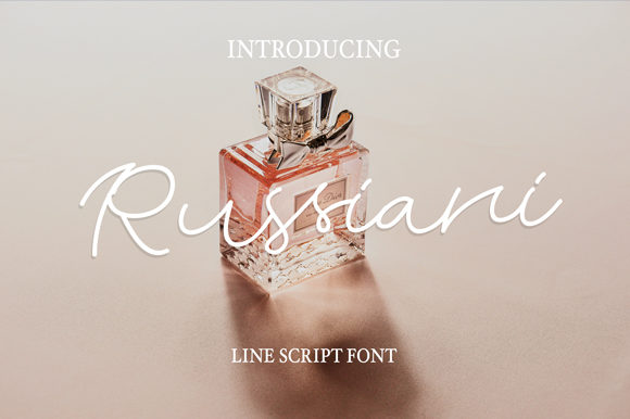 Russiani Font: Bold Handwritten Type for Editorial Design