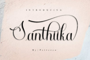 Santhiika Font: Modern Script for Editorial Design