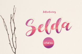 Selda Duo Font: Cheerful Typography for Makers