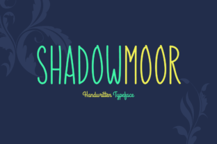 Shadowmoor Font: A Handwritten Typeface for Campaigns