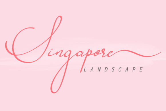 Singapore Landscape Font: Elevating Digital Brand Identity