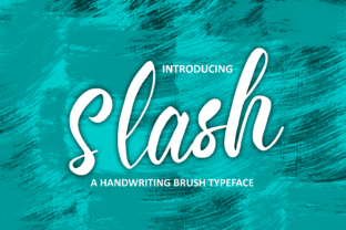Slash: A Versatile Handwritten Font for Crafters and Creators