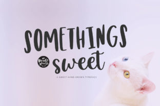 Somethings Sweet Font: A Handwritten Touch for Makers