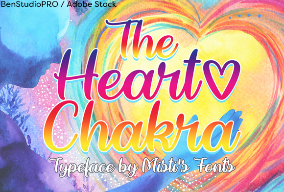 The Heart Chakra Font: Adding Soul to Small Business Branding