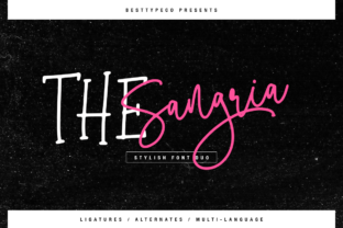 The Sangria Duo Font: A Real Branding Case Study