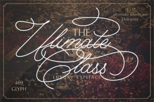 The Ultimate Class Font for Elegant Editorial Design