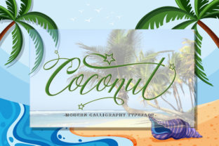 Transform Your Brand with Coconut: A Modern Calligraphy Font