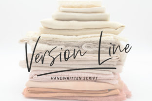 Version Line: A Chic Script Font for Upscale Branding