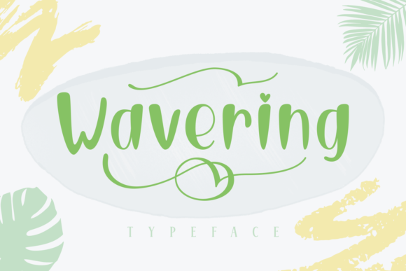 Wavering Font: Elegant Script for Modern Branding