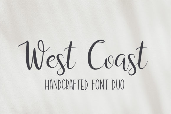West Coast Font: Adding Natural Charm to Brand Identity