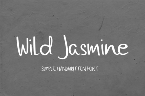 Wild Jasmine Font: Clean Handwritten Type for Web Design