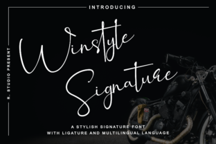 Winstyle Signature Font: Elevating Editorial Layouts